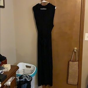 Long black dress